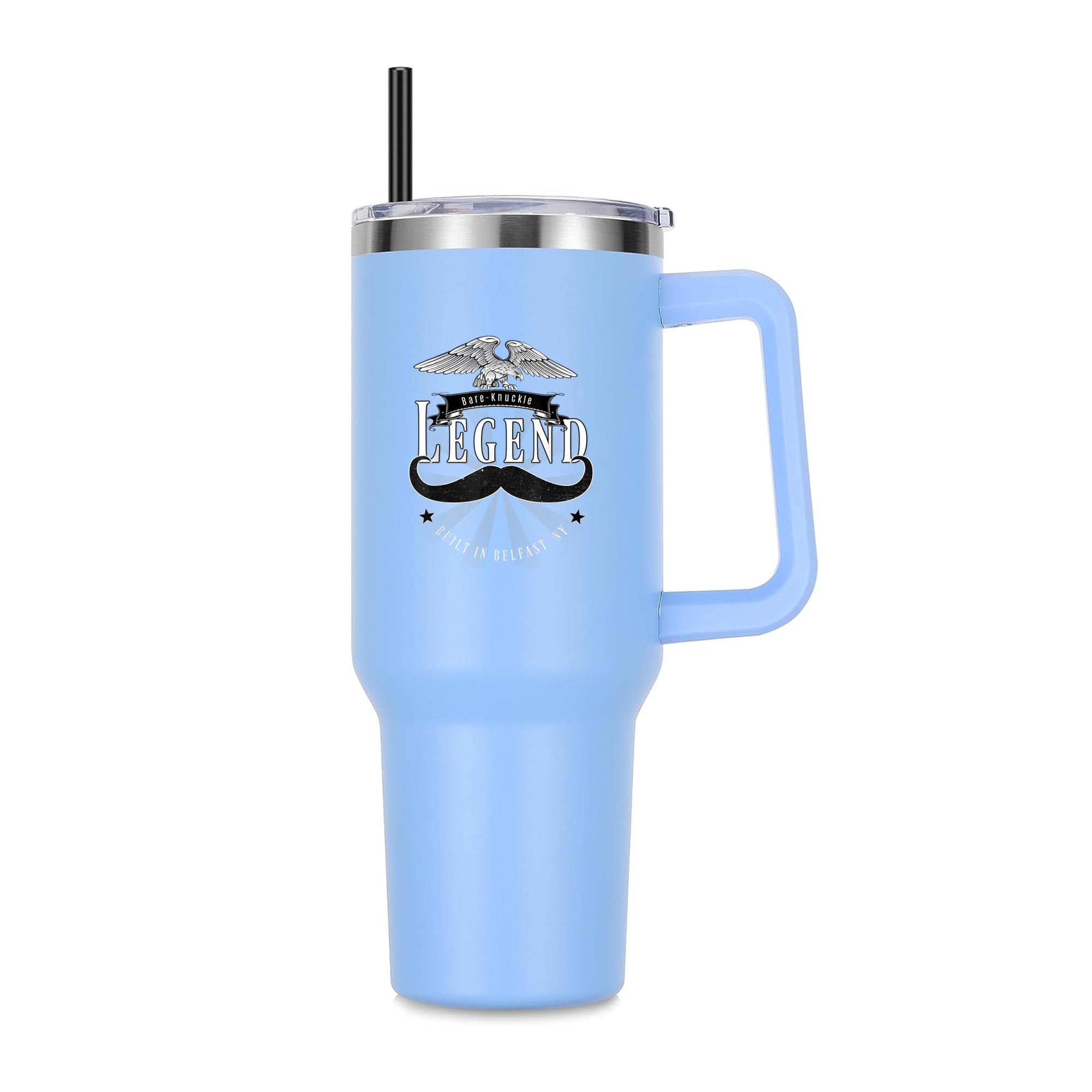 Boxing Legend Built In Belfast 40oz Stainless Steel Tumbler