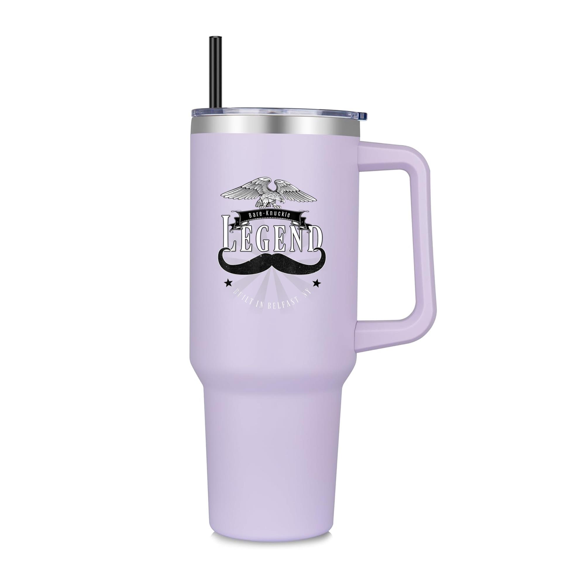 Boxing Legend Built In Belfast 40oz Stainless Steel Tumbler - Image 2