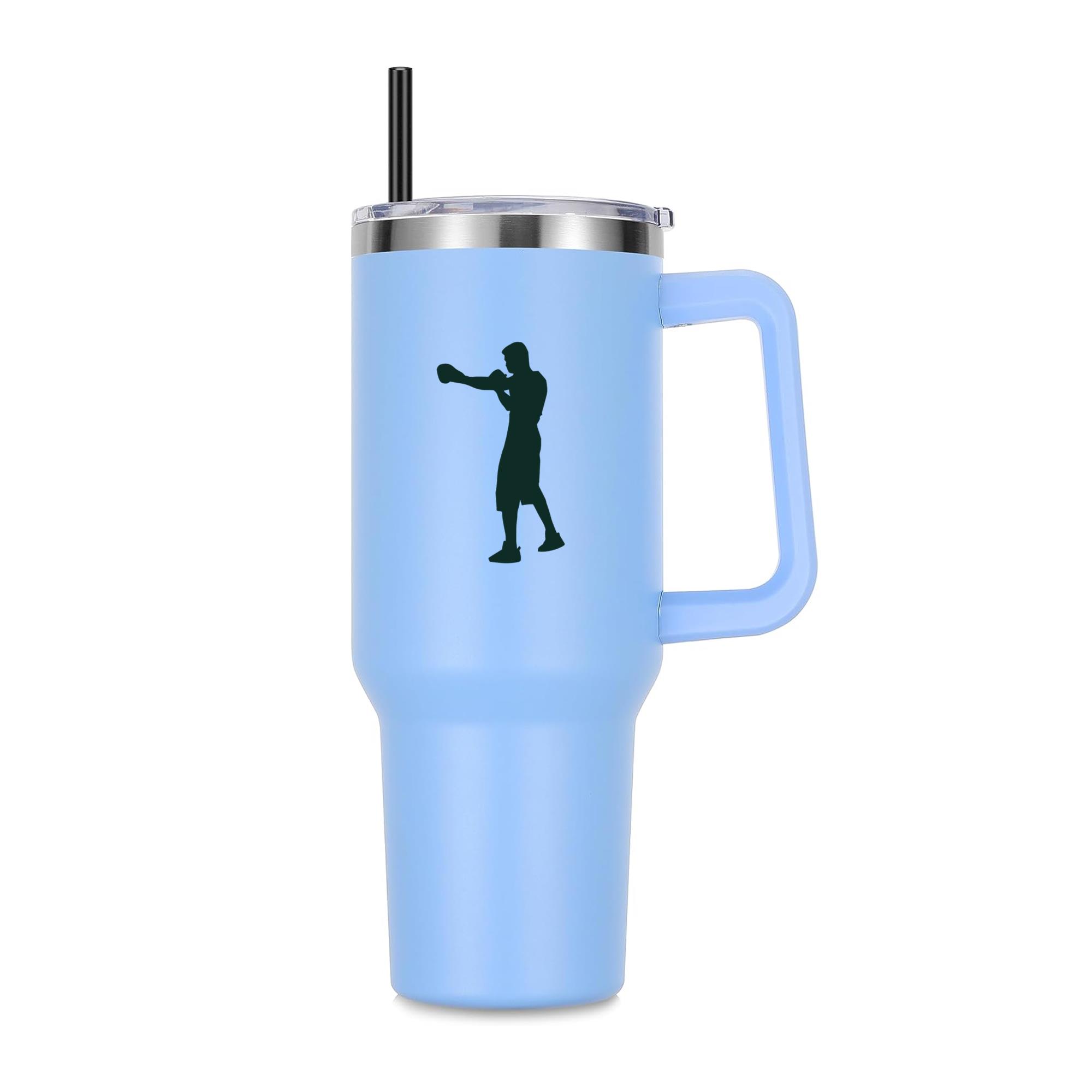 Boxing Shadowboxing Training 40oz Stainless Steel Tumbler