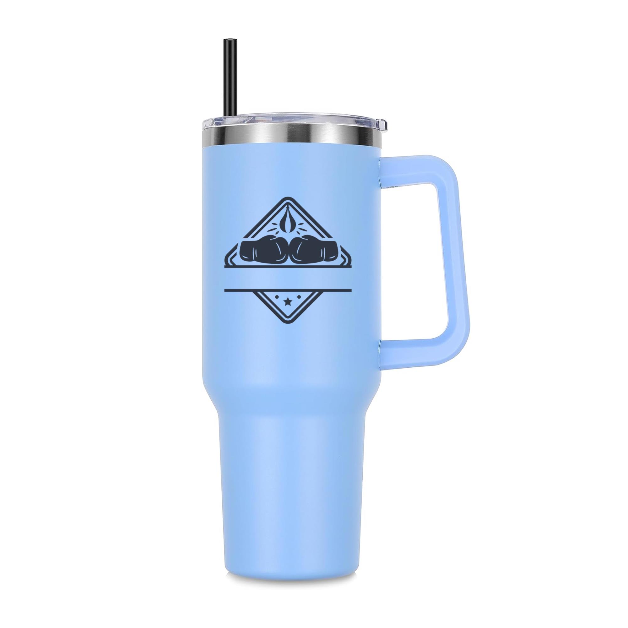 Boxing Split Monogram 40oz Stainless Steel Tumbler