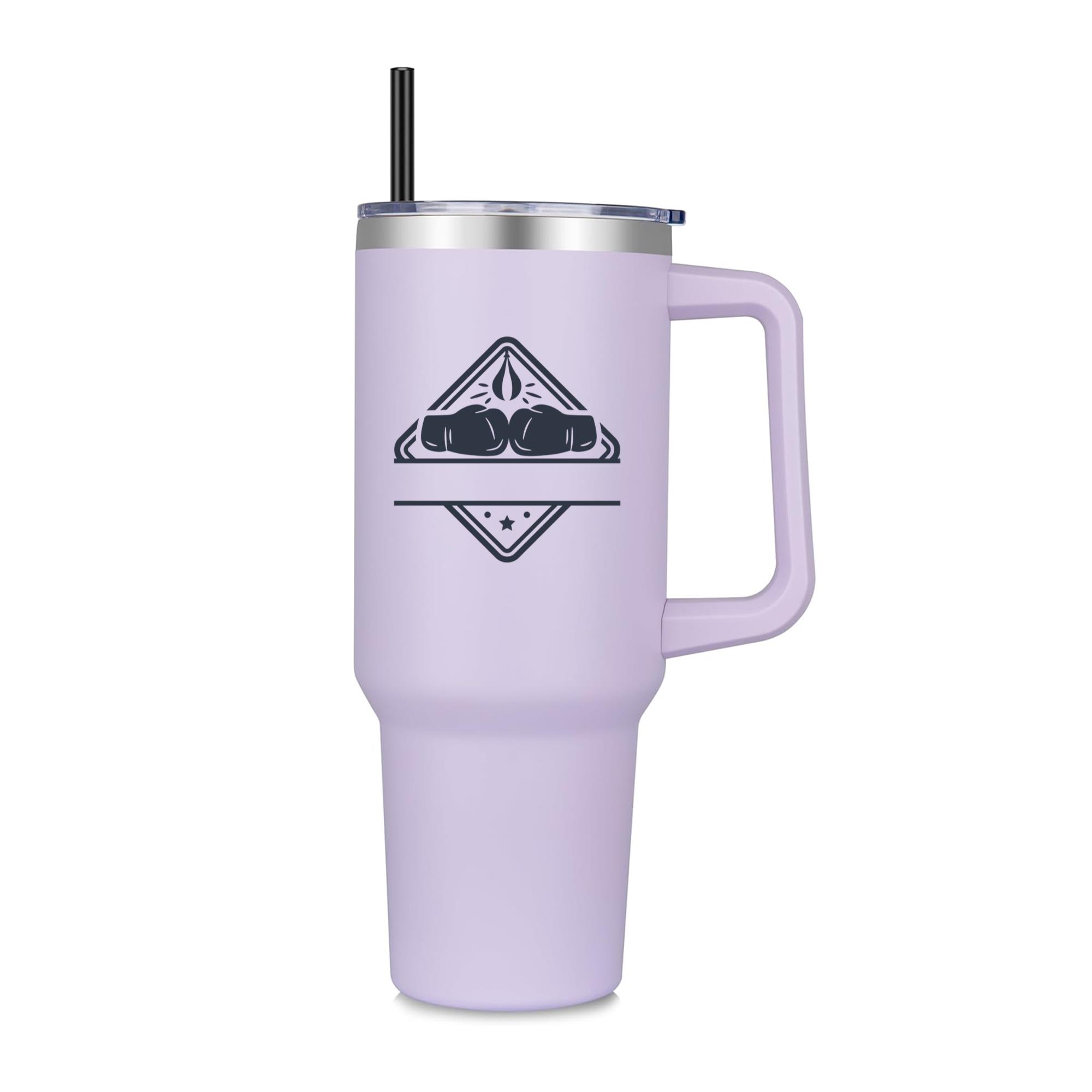 Boxing Split Monogram 40oz Stainless Steel Tumbler - Image 2