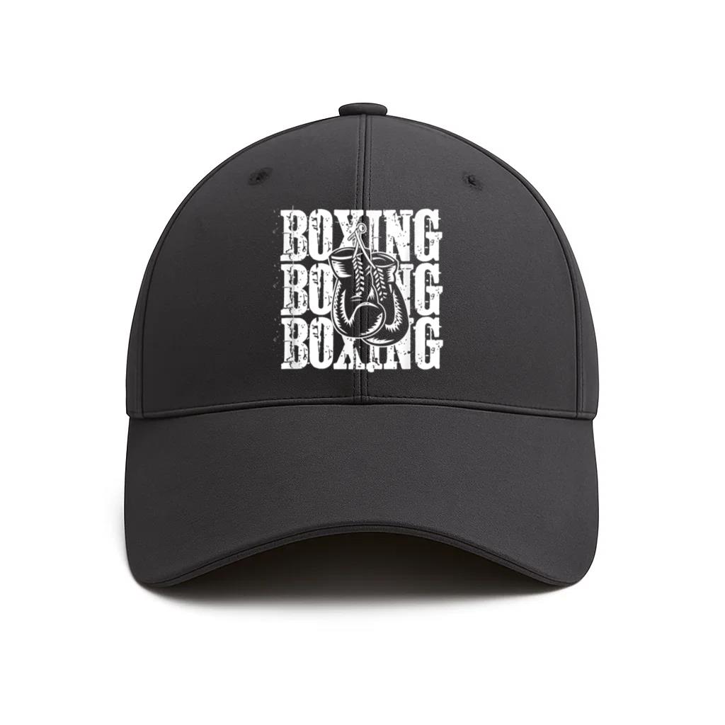 Distressed Boxing Gloves Cotton Twill Cap