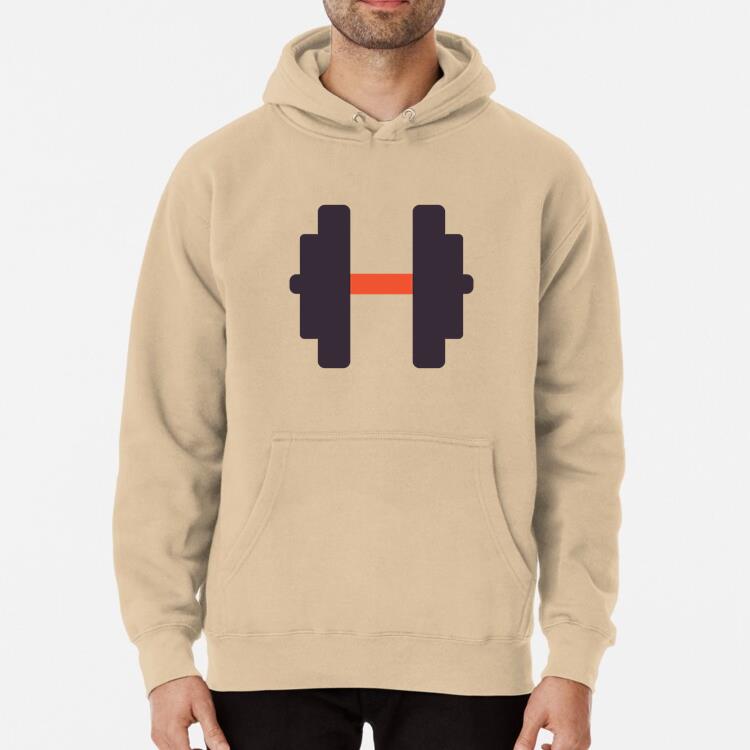 Dumbbell Flat Icon Classic Unisex Hoodie