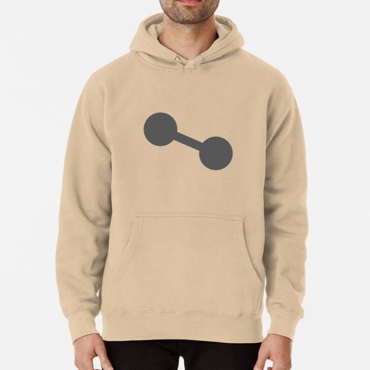 Dumbbell Side Icon Classic Unisex Hoodie