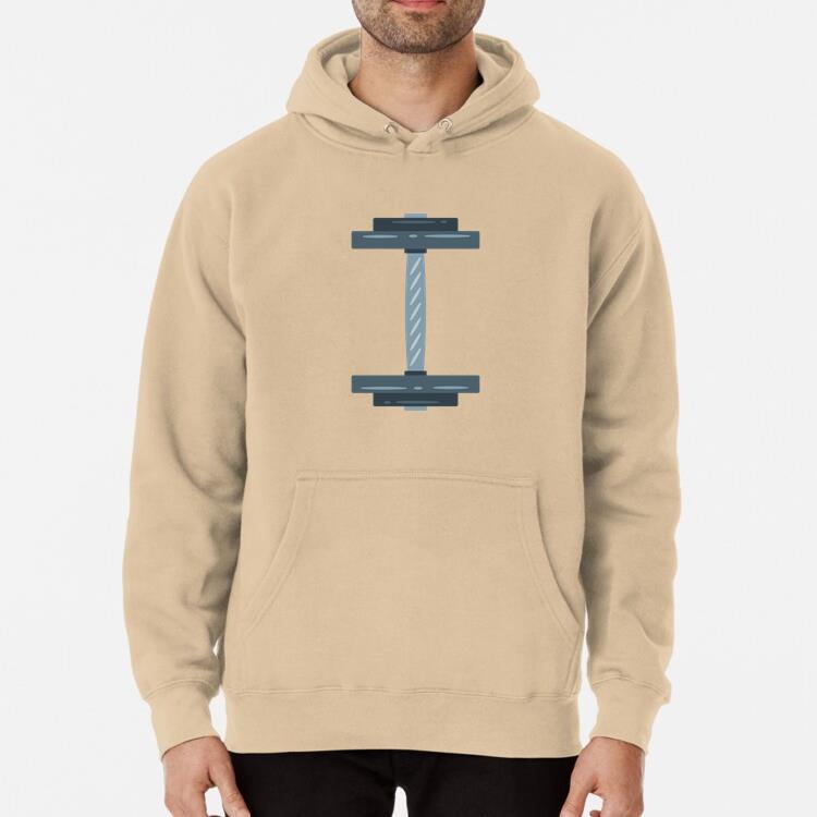 Dumbbell Top View Icon Classic Unisex Hoodie