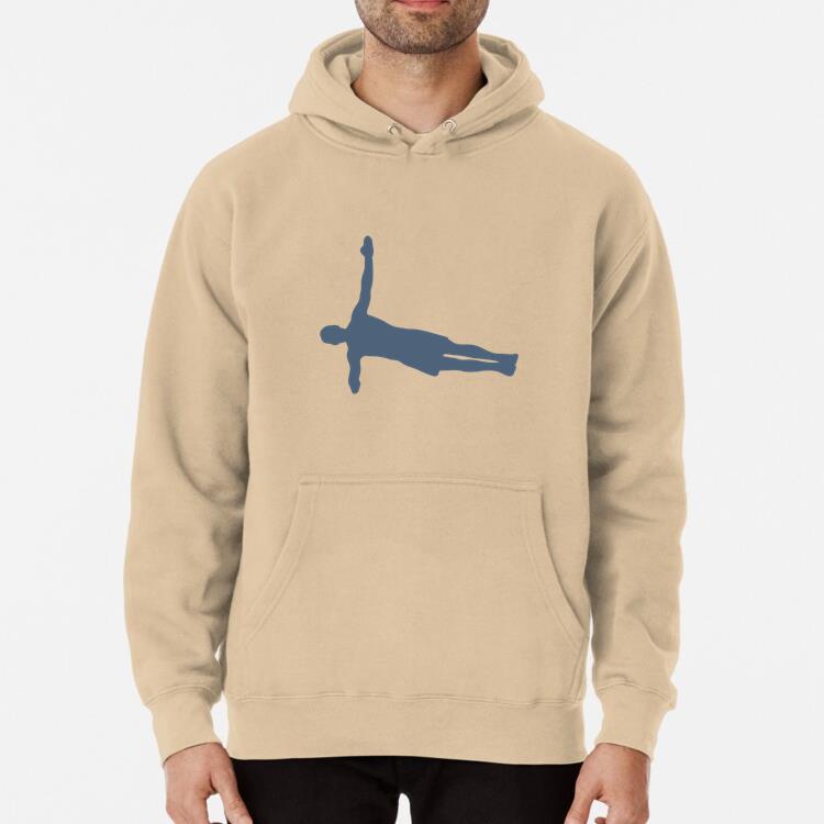 Elbow Stand Silhouette Classic Unisex Hoodie