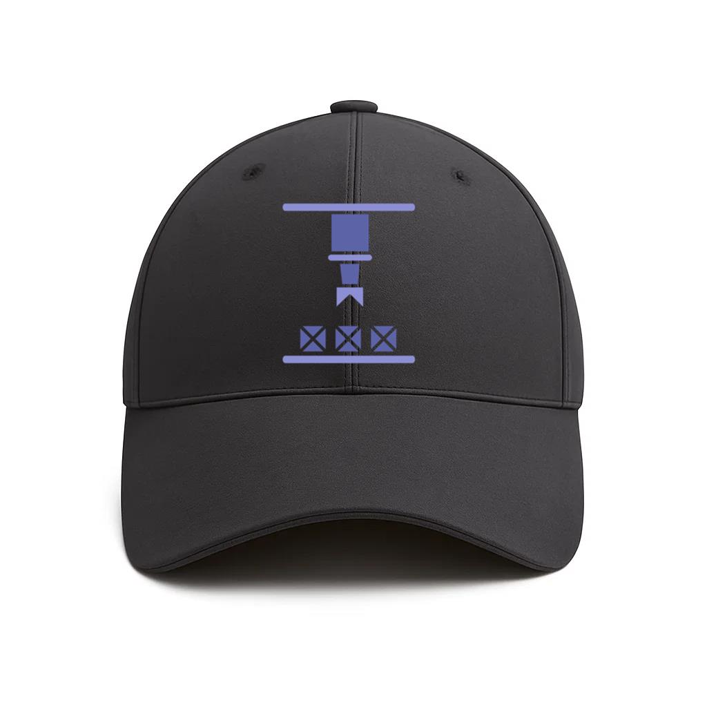 Factory Machine Boxing Silhouette Cotton Twill Cap