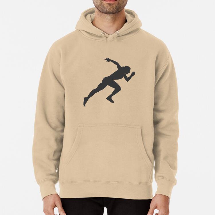 Female Athlete Silhouette Classic Unisex Hoodie