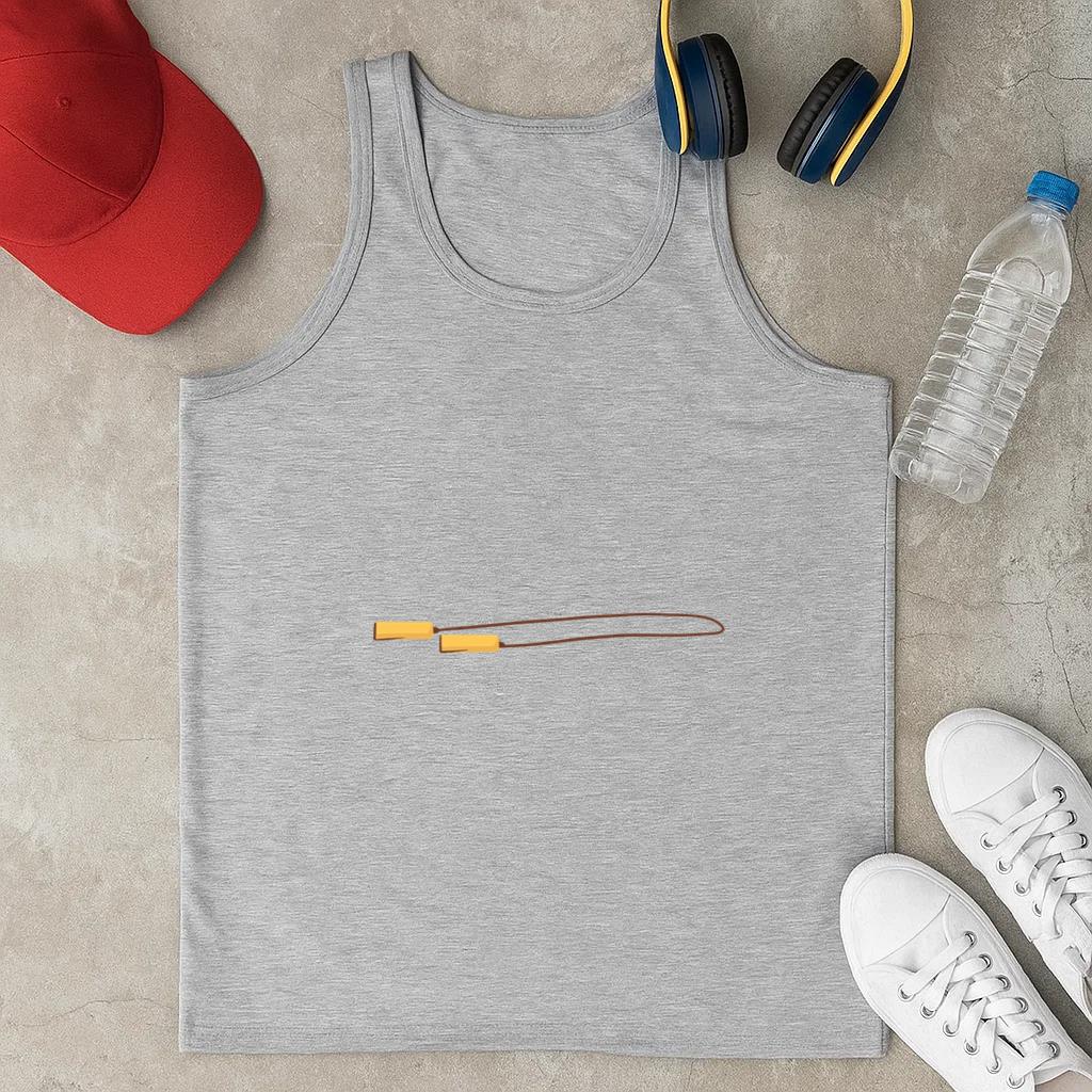 Flat Exercise Rope Classic Unisex Tank Top
