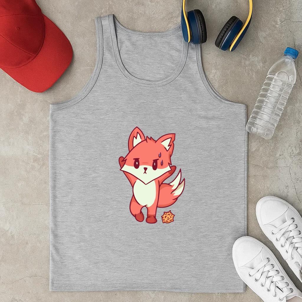 Fox Color Stroke Gym Sweat Classic Unisex Tank Top