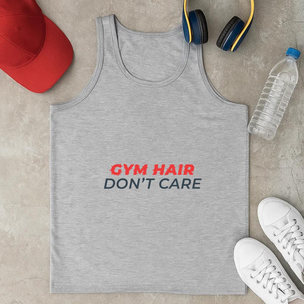 Gym Hair Funny Workout Phrase Classic Unisex Tank Top