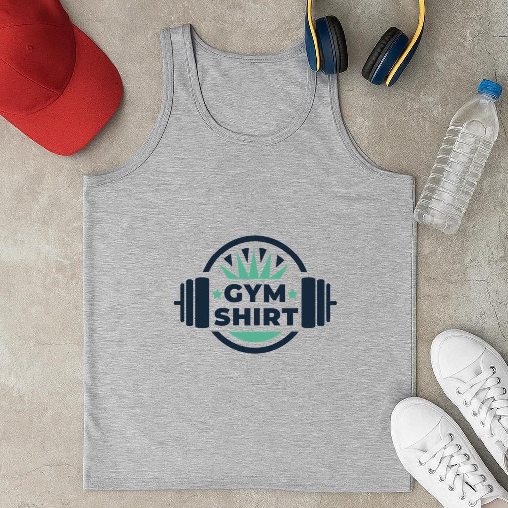 Gym Shirt Badge Classic Unisex Tank Top
