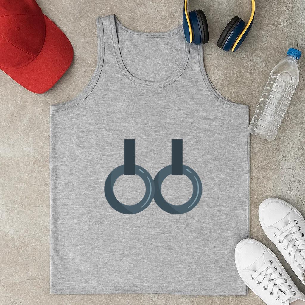 Gymnastics Steady Rings Icon Classic Unisex Tank Top