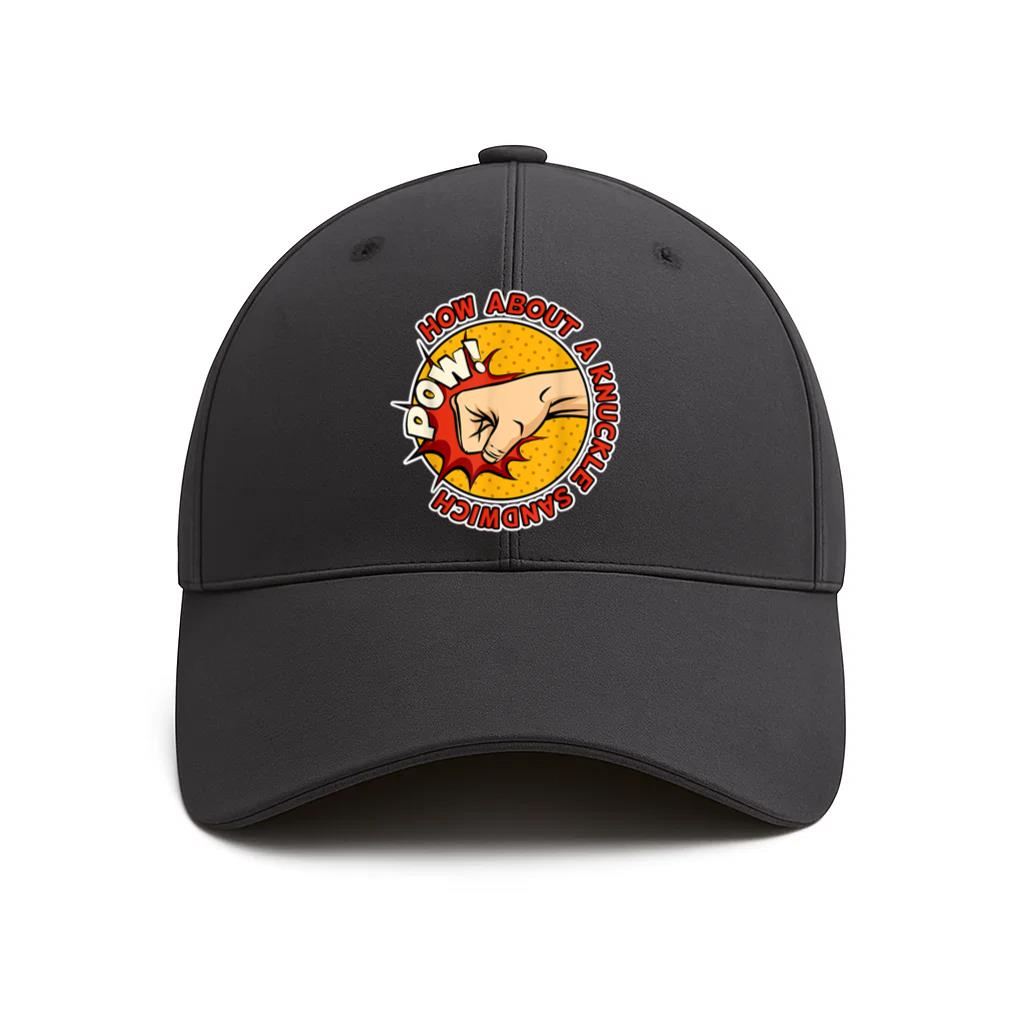 How About A Knuckles Sandwich Pow Pro Boxing Cotton Twill Cap