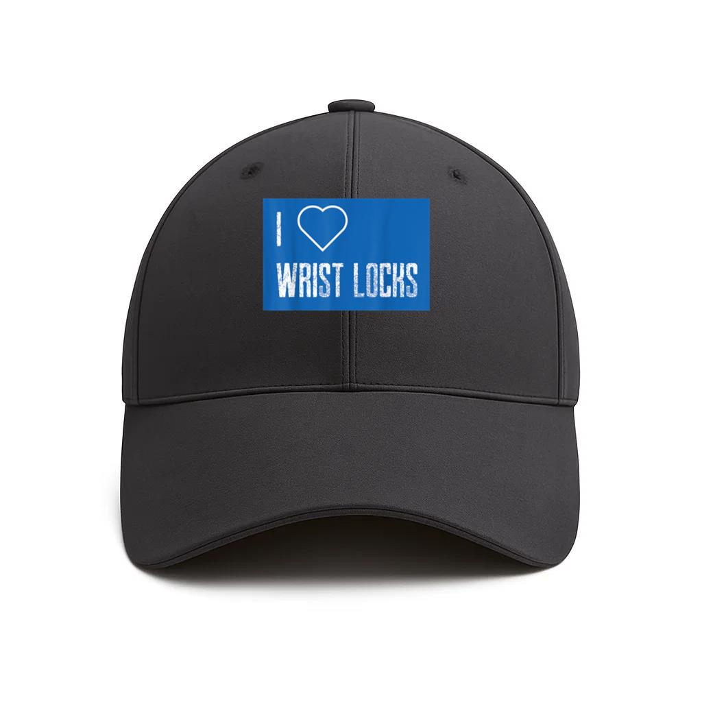 I Love Wrist Locks Boxing Cotton Twill Cap 