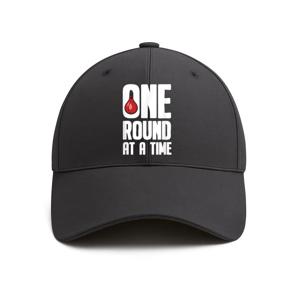 One Round At A Time Boxing Cotton Twill Cap 