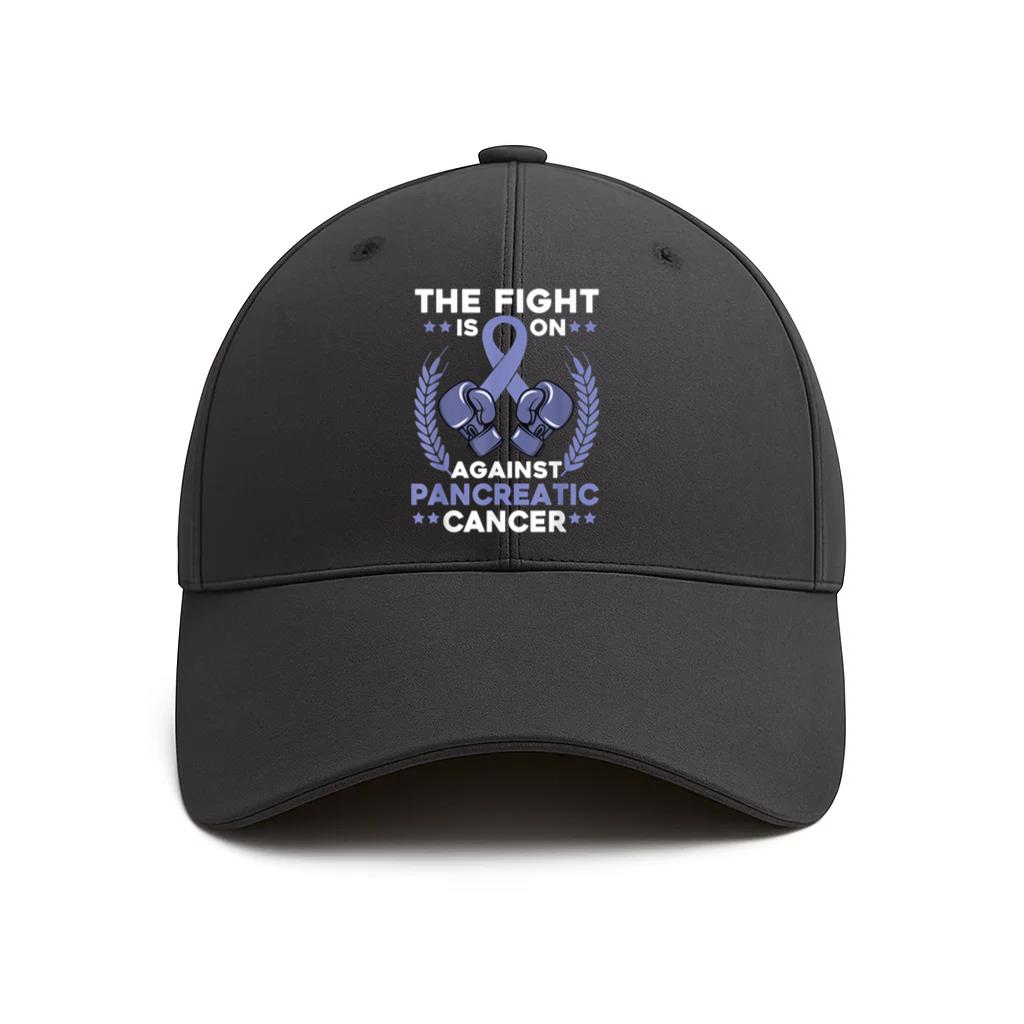 Pancreatic Cancer Boxing Cotton Twill Cap 