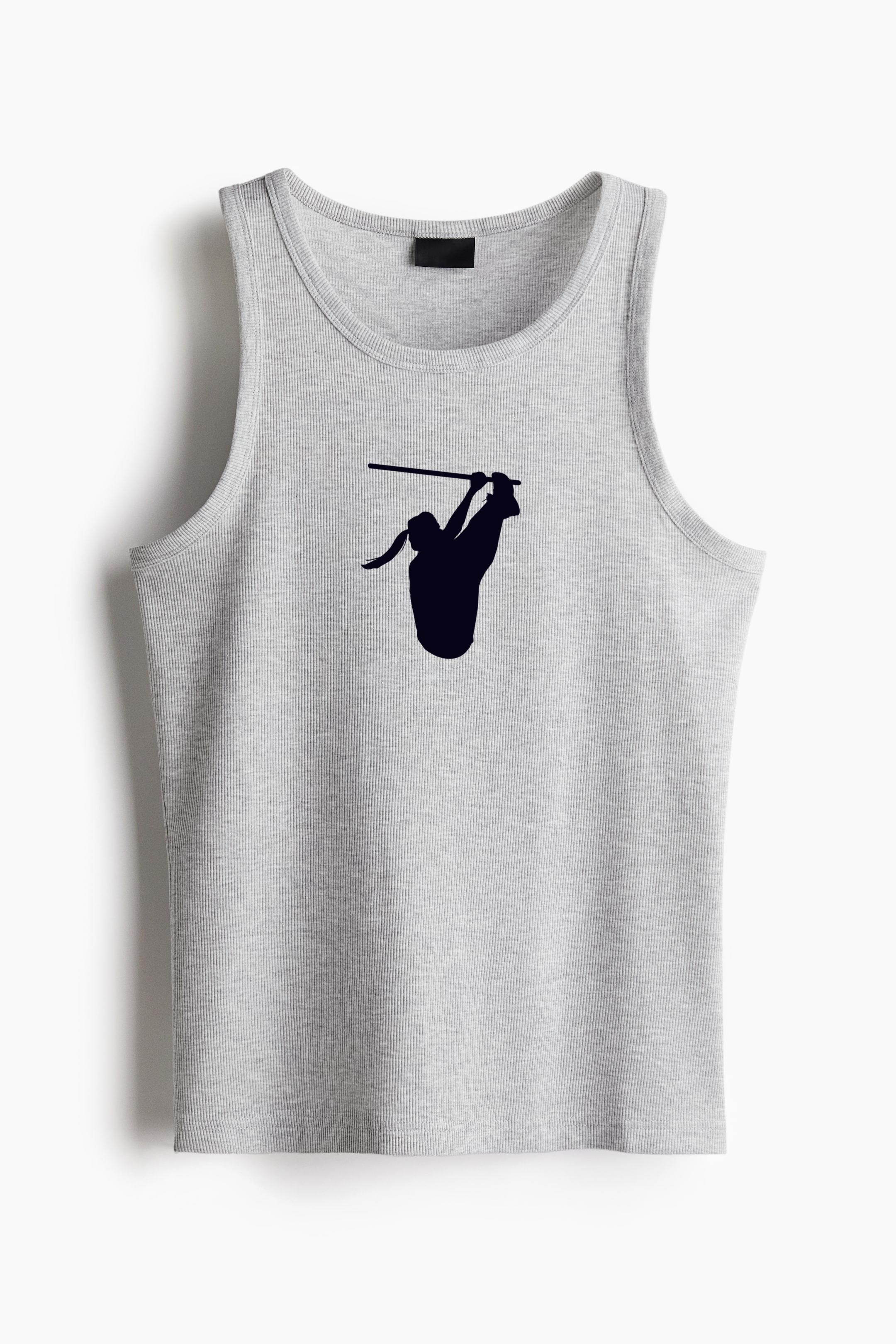 Toes To Bar Crossfit Silhouette Classic Unisex Tank Top