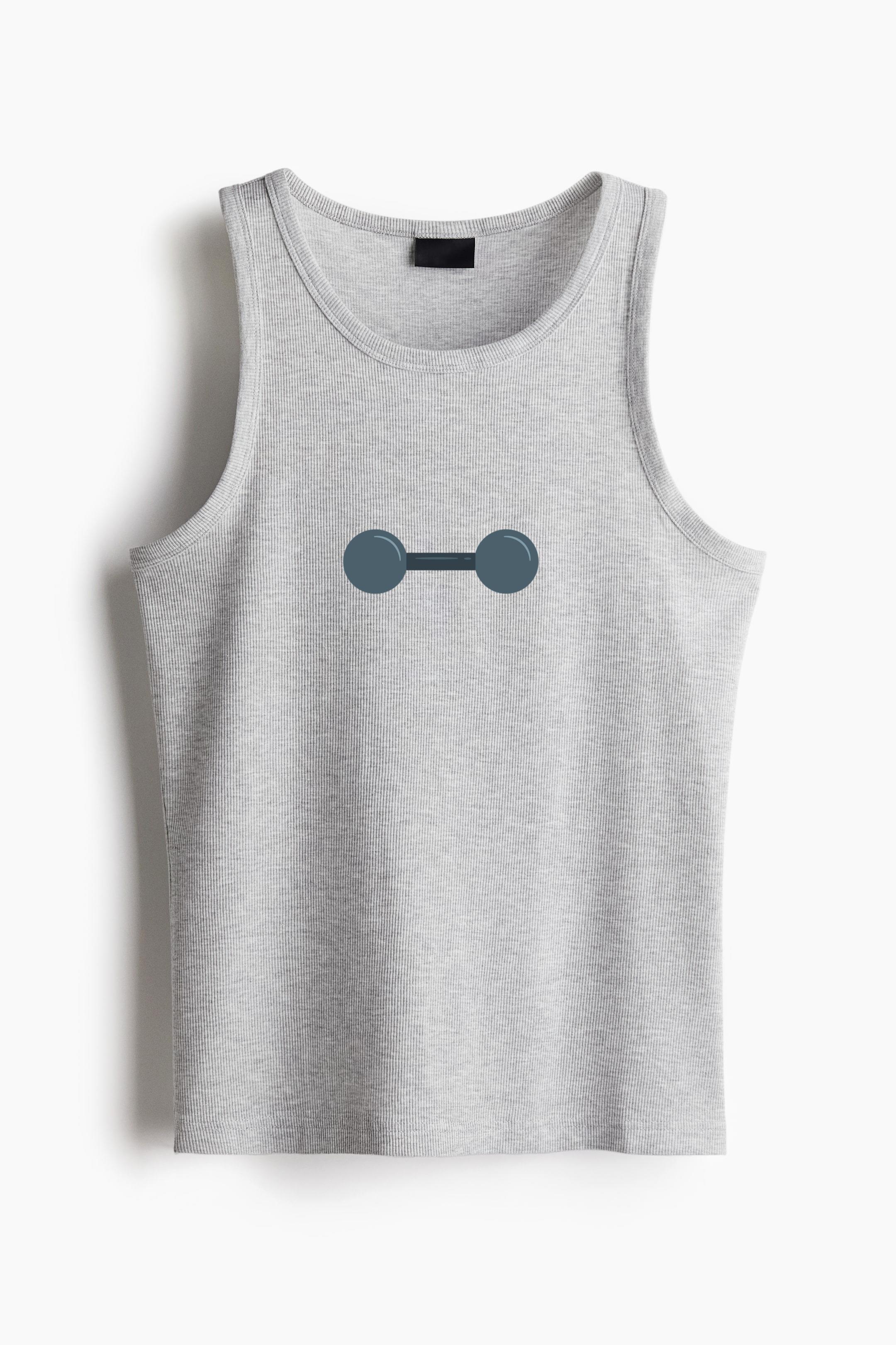 Vintage Dumbbell Icon Classic Unisex Tank Top