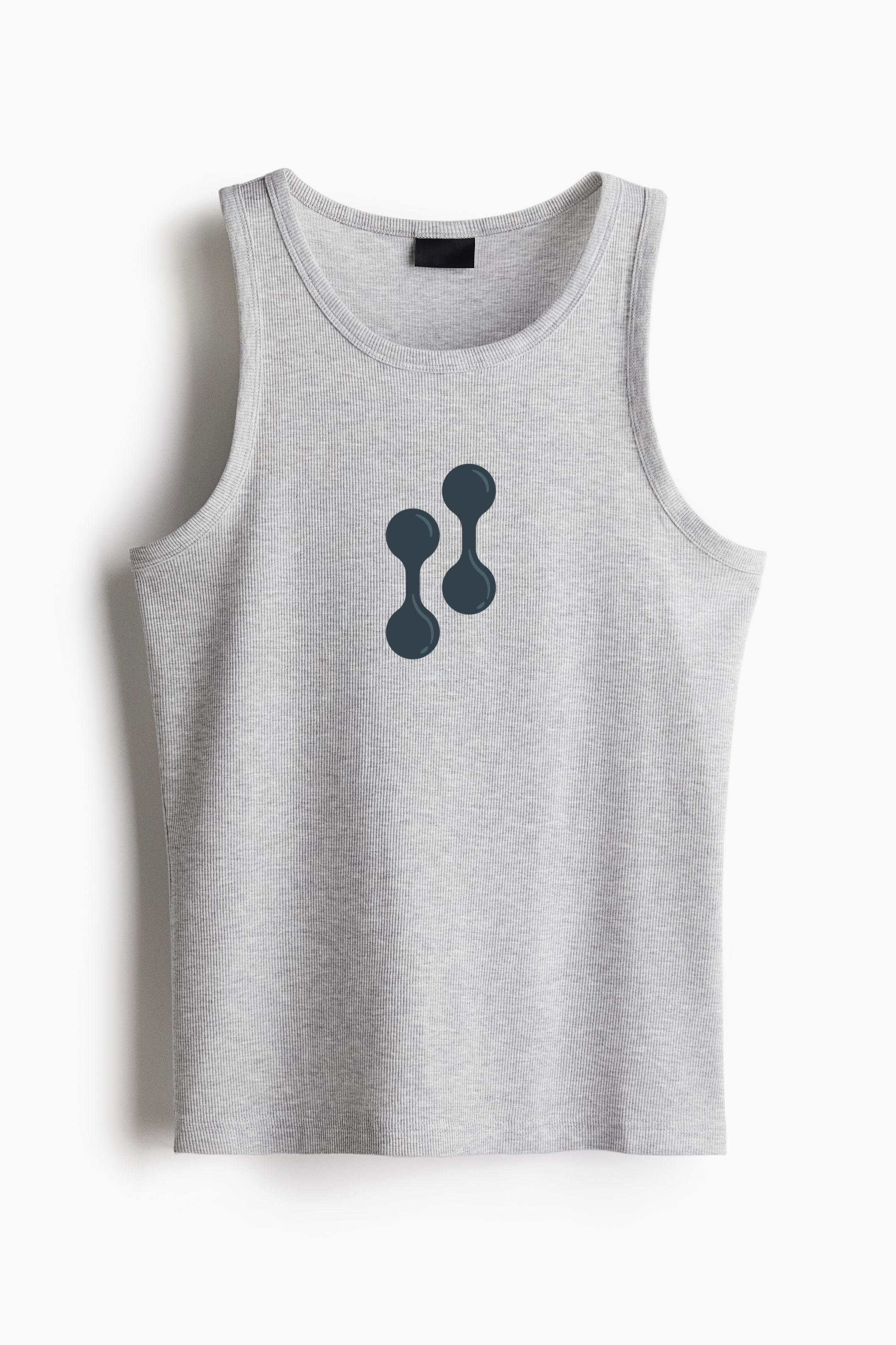 Vintage Dumbbells Icon Classic Unisex Tank Top